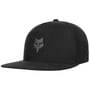 Fox Head Snapback Cap by FOX black