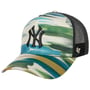MLB Yankees Fisherman Camo Cap by 47 Brand olive