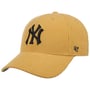 Yankees Thick Corduroy MVP Cap by 47 Brand yellow