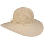 Levina Straw Hat by Seeberger oatmeal