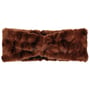 Fake Fur Headband by Gebeana brown