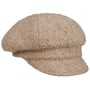 Uni Bouclé Newsboy Cap by Gebeana beige