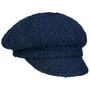 Uni Bouclé Newsboy Cap by Gebeana blue