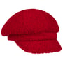 Uni Bouclé Newsboy Cap by Gebeana red