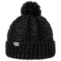 Reflective Yarn Knit Beanie by Gebeana black