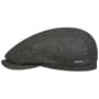 Oldbury Driver Flat Cap by Stetson grey