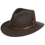Oriska Traveller Wool Hat by Stetson dark grey