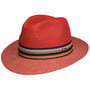 Corinaldo Bogart Straw Hat by Lipodo red
