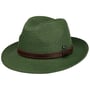 Mondavio Bogart Straw Hat by Lipodo dark green