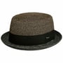 Ennario Pork Pie Straw Hat by Lipodo anthracite
