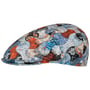 Graphic Mix Flat Cap by Alfonso D’Este blue-red