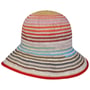 Multicolour Stripes Linen Hat by bedacht mixed colours