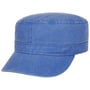 Washed Cotton Army Cap by Lipodo blue