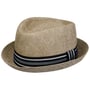 Light Summer Pork Pie Cloth Hat by Lipodo beige