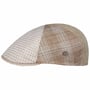 6 Panel Patchwork Flat Cap by Lierys beige
