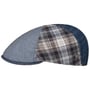 Light Patchwork Flat Cap by Lierys blue