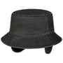 Cloth Bucket Hat with Ear Flaps by Stetson black