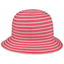 Twotone Braids Straw Hat by Lipodo pink
