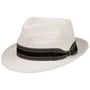 Montreal Trilby Straw Hat by Lipodo white