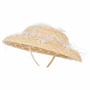 Larina Fascinator by McBURN cream white