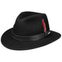 Gorham Traveller Wool Hat by Stetson black