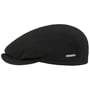 Belfast Vedrick Wool Flat Cap by Stetson black