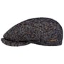 Irish Wool Flat Cap by Stetson navy