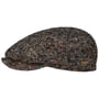Irish Wool Flat Cap by Stetson black
