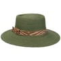 Astrid Raffia Straw Hat by Mayser green