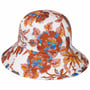 Ruth Tropez Cloth Hat by Mayser white-red