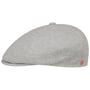 Wallace Linen Flat Cap by Mayser light grey