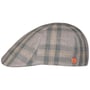 Paddy Kampen Linen Flat Cap by Mayser grey