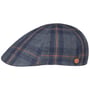 Paddy Kampen Linen Flat Cap by Mayser navy