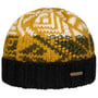 Sandvika Beanie Hat by Stetson black-yellow