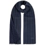 Herringbone Dots Scarf by Stetson black-blue