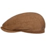 Cashmere LP Driver Flat Cap by Stetson beige-brown