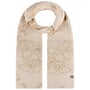 Supima Cotton Flower Scarf by Roeckl oatmeal