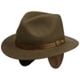 Dest Traveller Wool Hat with Ear Flaps by Stetson dark brown