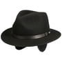 Dest Traveller Wool Hat with Ear Flaps by Stetson black
