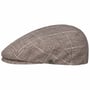 Toscadio Check Flat Cap by bugatti beige