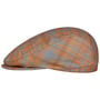 Frankie Superior Wool Silk Flat Cap by Mayser rust