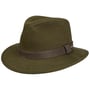 Waxed Traveller Cloth Hat by Stetson olive