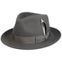 Rosedale Fedora Wool Hat by Stetson grey