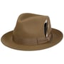 Rosedale Fedora Wool Hat by Stetson beige