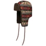 Jacquard Bomber Aviator Hat by Stetson blue-red