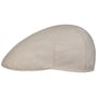 Linen Flat Cap with Coolmax beige