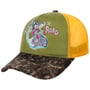 Split Road Trucker Cap by King Kerosin black-green