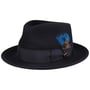 Hartlin LiteFelt Fedora Hat by JJ Hats navy