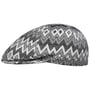 Zigzag Flat Cap black