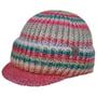 Viliona Knit Beanie with Peak by Lierys pink-navy